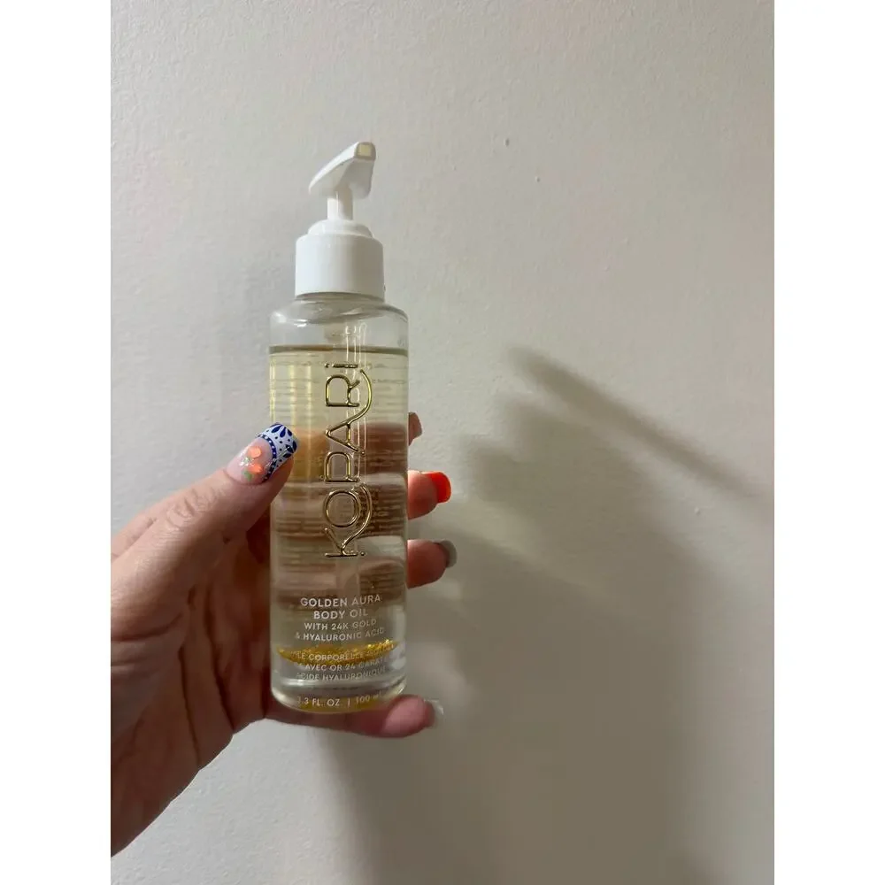 Kopari Golden Aura Body Oil with 24k Gold & Hyaluronic Acid